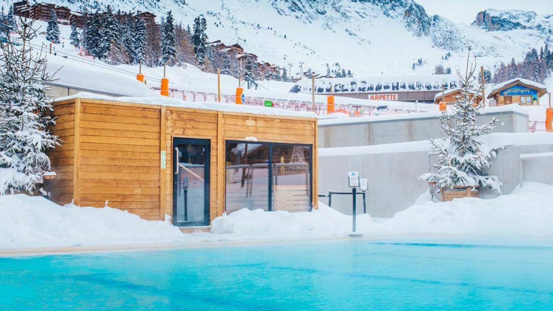 شقة لا بلاني  في Plagne Bellecote - 5 Pers - Vue Pistes - Acces Piscine Chauffee المظهر الخارجي الصورة