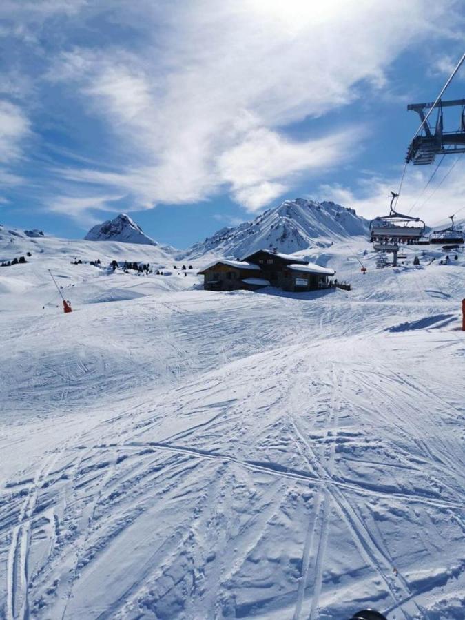 شقة لا بلاني  في Plagne Bellecote - 5 Pers - Vue Pistes - Acces Piscine Chauffee المظهر الخارجي الصورة